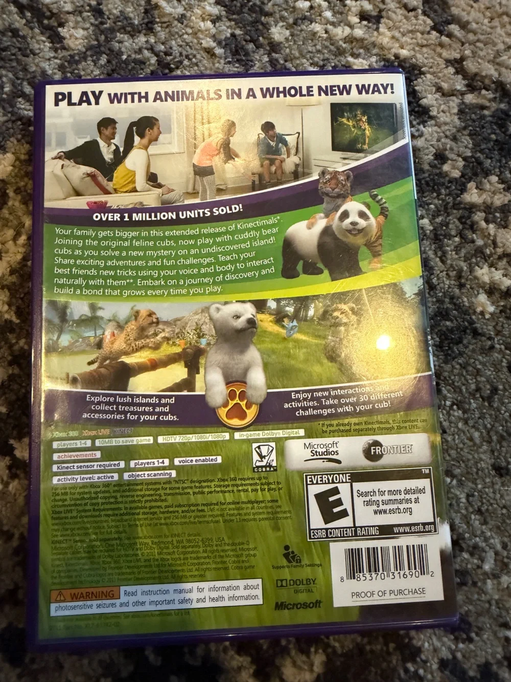 Kinectimals: Now with Bears for Xbox 360